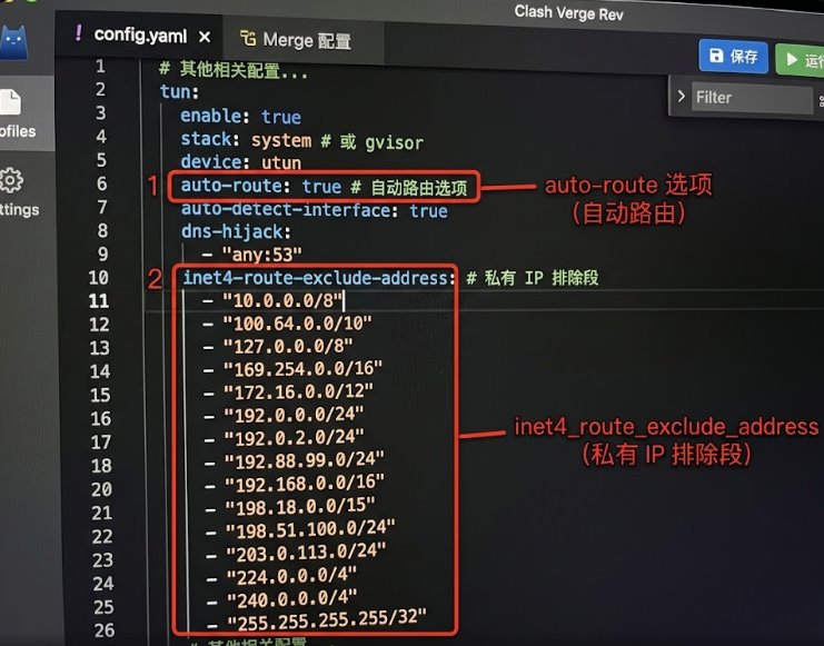Clash Verge Rev 混合端口与 TUN 模式共存调优：解决局域网直连、局域网打印机与虚拟网卡冲突